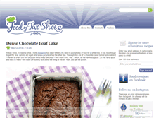 Tablet Screenshot of foodytwoshoes.com